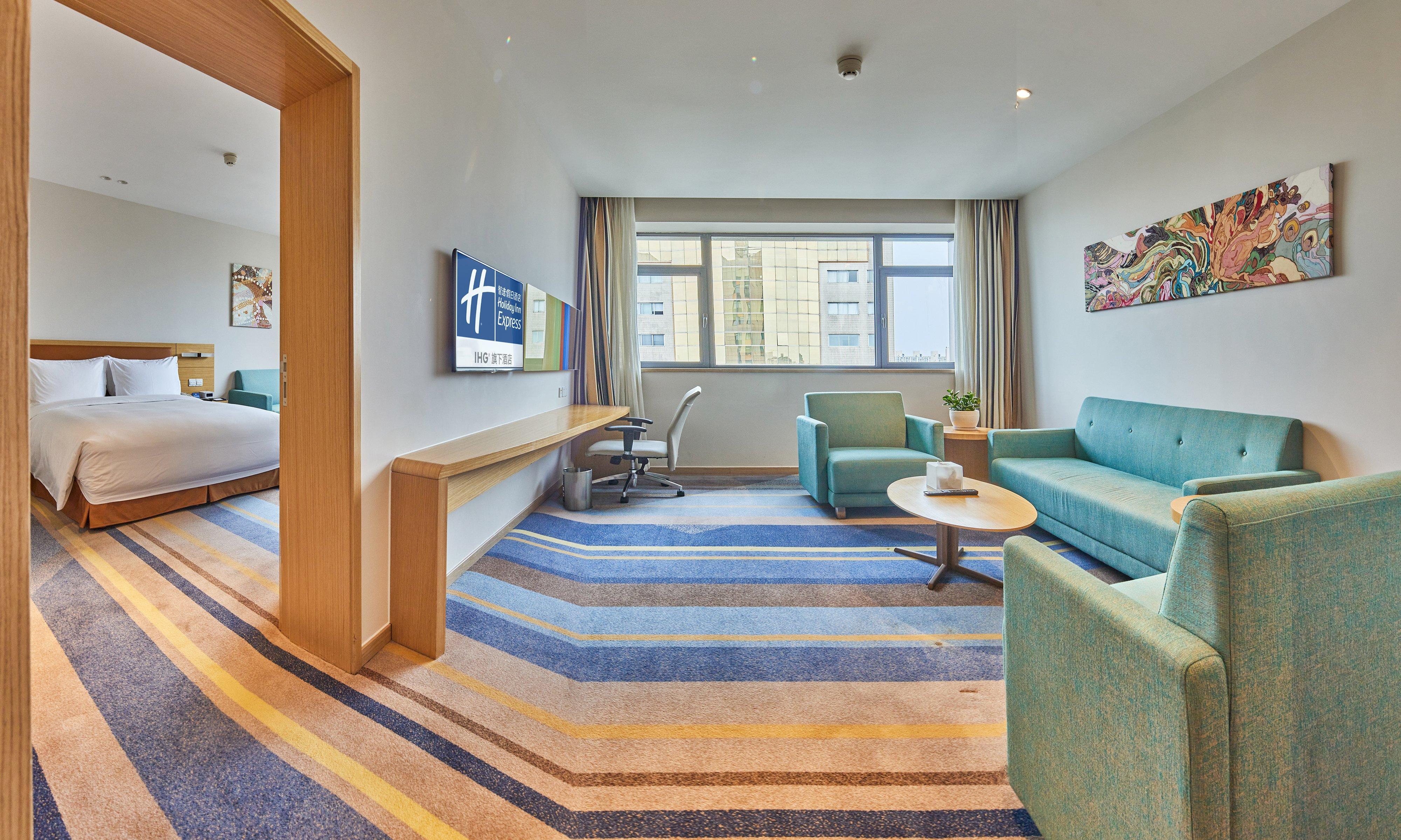 Holiday Inn Express Shanghai Zhenping By Ihg Exterior foto