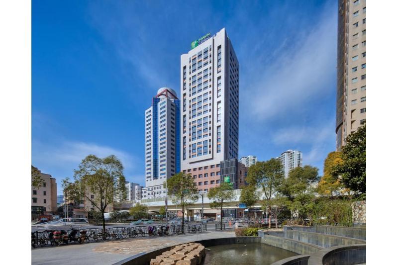 Holiday Inn Express Shanghai Zhenping By Ihg Exterior foto